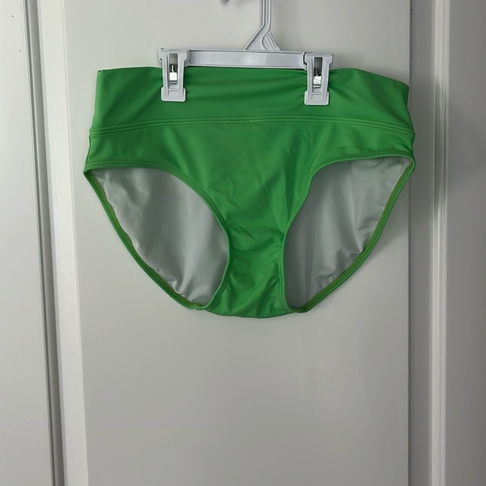 Lime Ricki classic high waist bikini swim bottoms
